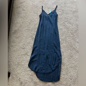 Bella Dahl Dorinne Frayed Midi Slip Dress